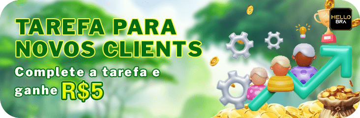 TAREFA PARA NOVOS CLIENTS Complete a tarefa e ganhe R$5